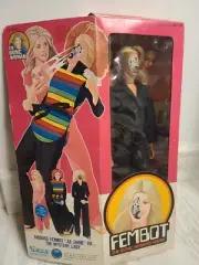 Kenner 1977 FEMBOT Bionic Woman’s Enemy Six Million Dollar Man *See Pics/Descrip