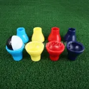 2PC Rubber Golf Ball Pick-up Retrievers Tool Suction Cup Putter Grip Picker