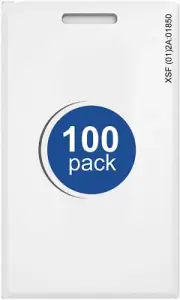 100 x Kantech P10SHL P10 Prox Proximity XSF/26bit Clamshell Access Cards IOPROX