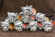 Ty Beanie Babies BLIZZARD the Tiger Beanie Baby NEW WITH TAGS