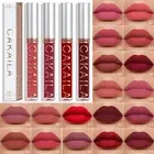 CAKAILA Matte Liquid Lipstick Lip Gloss Stain Makeup Deep Red Matte Lipstick &