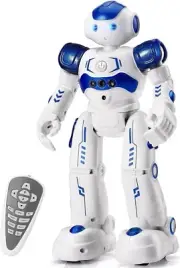 Kings Dragon - RC Smart Robot (Blue and White Toy) Gesture Hand Sensing Program