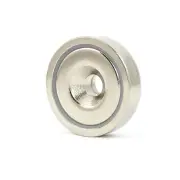 Neodymium Countersunk Pot Magnet - 75mm x 18mm