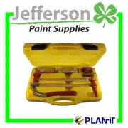 Panel Beating 6PC REPAIR KIT 2 x Hammers 4 x DOLLIES, CURVED, TOE, LIP, BUMPING