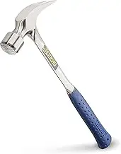 ESTWING Framing Hammer - 30 oz Long Handle Straight Rip Claw with Milled Face & Shock Reduction Grip - E3-30SM
