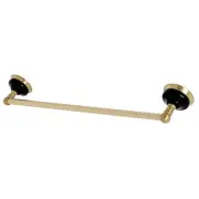 BA9112BB Water Onyx -Towel Bar, Brushed Brass