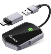 Wireless Carplay Adapter for Apple 2024, Convert Factory Wired