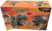 NEW VTECH Switch & Go Dinos Jagger T-Rex Transforming Dinosaur to Vehicle NIB