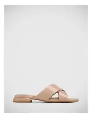 [Wittner] Elsa Patent Leather Slide in Beige