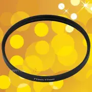 77mm-77mm 77-77 Female to Female Double Inner Thread Lens Coupling Ring Adapter