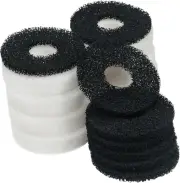 Compatiable Foam and Carbon Rings Fit for Biorb Filter Set/Service Kit (Pack of