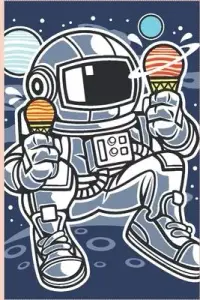 在飛比找博客來優惠-Astronaut Ice Cream Funny Jour