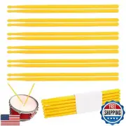 12 pairs Drumsticks, High-Quality 5A Drum Sticks, Non-slip Drumsticks Perfect