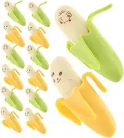 50Pcs Kawaii Banana Erasers Adorable Mini Pencil Erasers for Fun Multi Function Stationery Present for Students Bulk Pack Mixed Colors