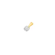 9ct Gold Diamond Pendant