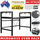 Expandable Metal Microwave Shelf Oven Storage Rack Stand Cabinet Kitchen Holder