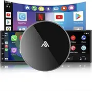 AutoSky AI Box Ultra - Wireless CarPlay & Android Car Box | 4GB RAM + 64GB Memory | WiFi & Bluetooth