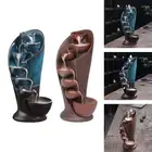 Backflow Burner, Holder Craft Desktop Collection Smoke for Decorations Bathroom