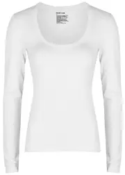 Helmut Lang Stretch-jersey top - White - M/L M/L