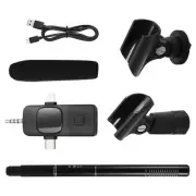 Interview Microphone Condenser Microphone Handheld Studio Recording Mic2523