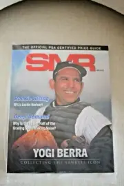 New SMR Sports Market Report PSA Magazine March 2021, Yogi Berra, Justin Herbert