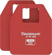 YIELDEDLAND Curved Weight Vest Plates, 5.75/8.75lbs Pairs, Weighted Vest Men Woman, Strength and Endurance Training, Fitness Workouts, Running, Walking