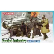 Dragon #6744 1/35 Soviet Infantry Winter 1941
