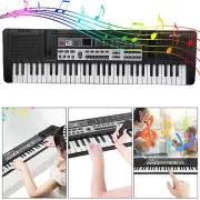 Portable 61 Keys Electronic Piano Keyboard Digital Electric Keyboards Beginner