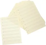 Hoement B5 Music Staff Paper 100 Sheets Pack Loose-leaf Refills for Notebook for Writing Compositions