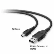 USB Power Cord Cable for 808 AUDIO CANZ SP880 SP880BK SP880RD Wireless Speaker