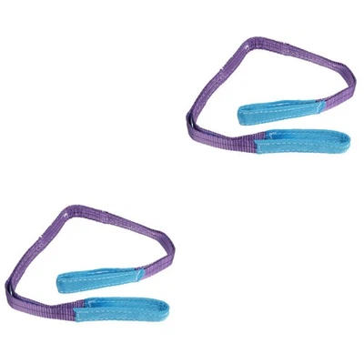 2 Pack Sling Heavy Duty Securing Straps Crane Lifting Webbing Load