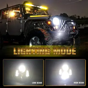 JEEP WRANGLER LAND ROVER SUZUKI 1 xLada Niva Urban 7 英寸 Led