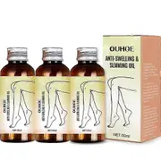 Anti-Swelling & Slmming Oil,Massage Oil for Massage Therapy, Relaxing Body & Face Oil for Sore Muscles New Arrival 3pcs