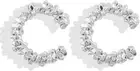 Gold Ear Cuff Earrings for Women Rhinestone Ear Cuffs Non Piercing Cartilage Cli