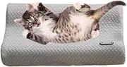 Cat Pillow - Cat Dog Neck Pillow | Machine Washable Cooling Calming Pet Supplies for Kitten Puppy | Soft Headrest Bolster for Sleeping Improve Medium Dogs