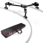 Portable Camera Track Dolly Load 30KG Tracking Slider for Shooting Video Film