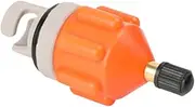 SUPVOX Inflatable Boat Air Pump Adapter Nylon Fitting for Kayaks Canoes Sup Boards Easy Connection with Air Compressors Tire Orange