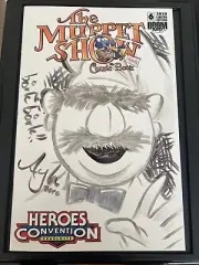 The Muppet Show: the Comic Book #6 Sketch Cover SwedishChef HeroeCon Mebberson A