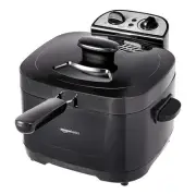 Amazon Basics 2 liter Electric Deep Fryer, Black