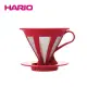 《HARIO》 V60免濾紙紅色濾杯 CFOD-02-R