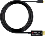 USB C to DisplayPort 1.2 Adapter – 4K 60hz HDR – 2K 144hz – 1080P 240hz - Active