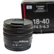 New PANASONIC Lumix S 18-40mm F4.5-6.3 [S-R1840] L Mount Full-Frame
