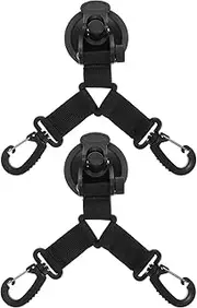 Alipis 2Pcs Heavy Duty Suction Cup Anchor Outdoor Tent Hook Strong Load Bearing Securing Hooks for Tents Tarps Sunshades for Camping Outdoor Activities