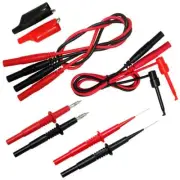 AideTek Silicone Rubber Wire Electronic Multimeter TL809 Test Lead Kit TLP20257