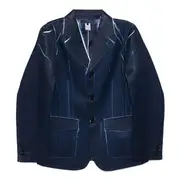 [COMME des GARCONS SHIRT] Polyester Twill Garment Printed Jacket