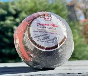 Dragon's Blood 10oz Polyhedral Bath Bomb w/ Mystery Resin 7-Piece Dice Set
