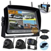 Wireless Backup Camera for RV Truck Trailer Camper Bus 5th Wheel 3 Rear/Side