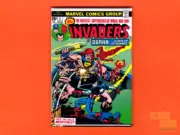 Invaders 2 2x3" fridge/locker magnet cover art Marvel