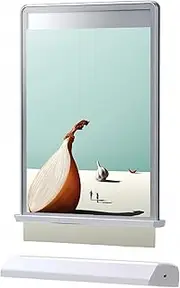 led Restaurant menu Board Rechargeable A4 Desktop Advertising Lightbox, Double-Sided LED Display Stand, Menu Display, Advertising Display Frame Display Board