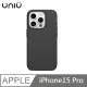UNIU SENSA 羊皮手感殼 MagSafe磁吸 - 爵士黑色 適用 iPhone 15 Pro (5.9折)